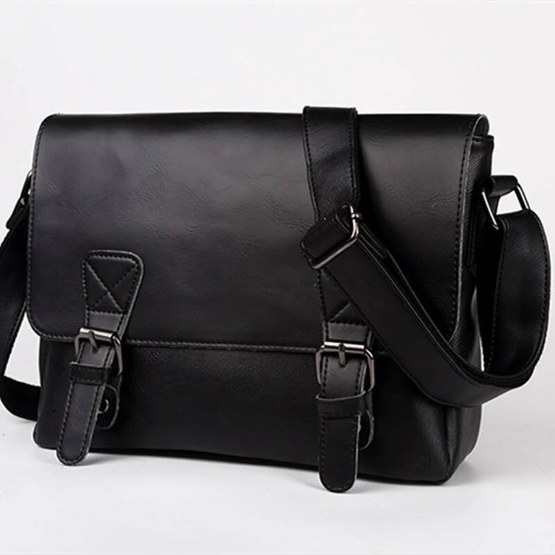 Men s Crossbody Bag Men s Handbag Retro Style design PU Leather Men s Shoulder Bag Laptop Bag Office Bag Autumn New Designer Bag Boyfriend Gift