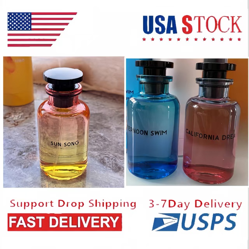 US stock in 3-7 Days delivery Man Women Perfume 100ml Eau De Parfum Intense Long Lasting Time Good Smell EDP Lady Girl Perfumes Cologne Body Mist Spray Fast Ship