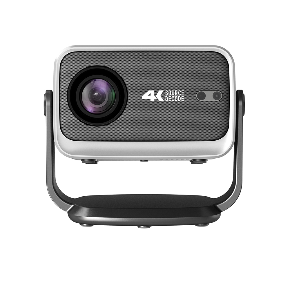 Smart Projector 4K with WiFi 6 and Bluetooth 5.4 AI Auto Focus Auto keystone and Zoom Native 1080P Home Theater Projector 360° Rotation Indoor and Out