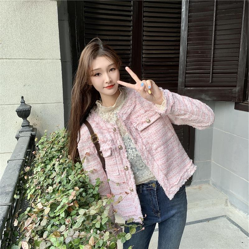 Luxury Brand Designer Clothing Jacket Style Tweed Jacket Autumn Winter 2025 New Elegant Fringe Unique Short Street Style Long Sleeve Women's Top