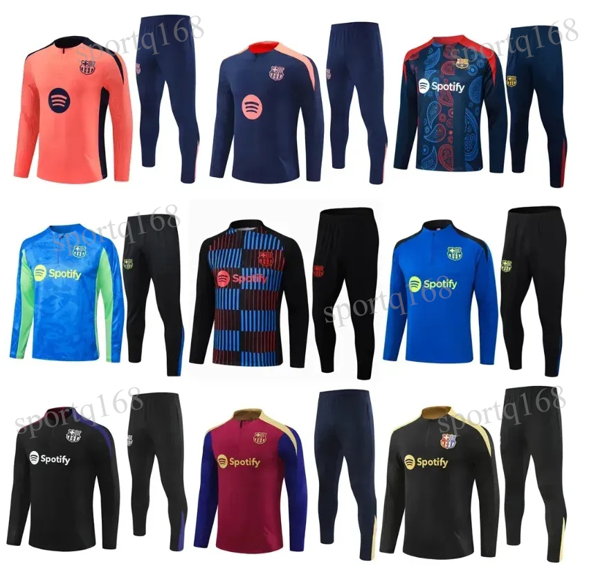 25 26 chandal baRCElone Tracksuit LAMINE YAMAL LEWANDOWSKI soccer TRAINING ES 23 24 25 men kids kit football Tracksuits Sportswear GAVI PEDRI FERRAN 2XL