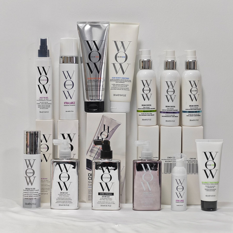 WOW anti manic hair care gloss modeling straight and smooth lotion