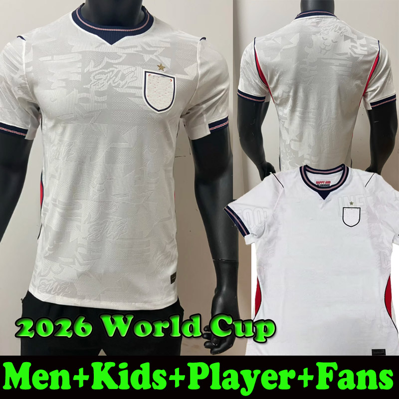 24 25 26 BELLINGHAM EnglANds Soccer jerseys 2026 world cup Player Fans KANE SAKA MOUNT Palmer FODEN Football Shirts Men kids Women player fans Kits 2025 2024Kits set