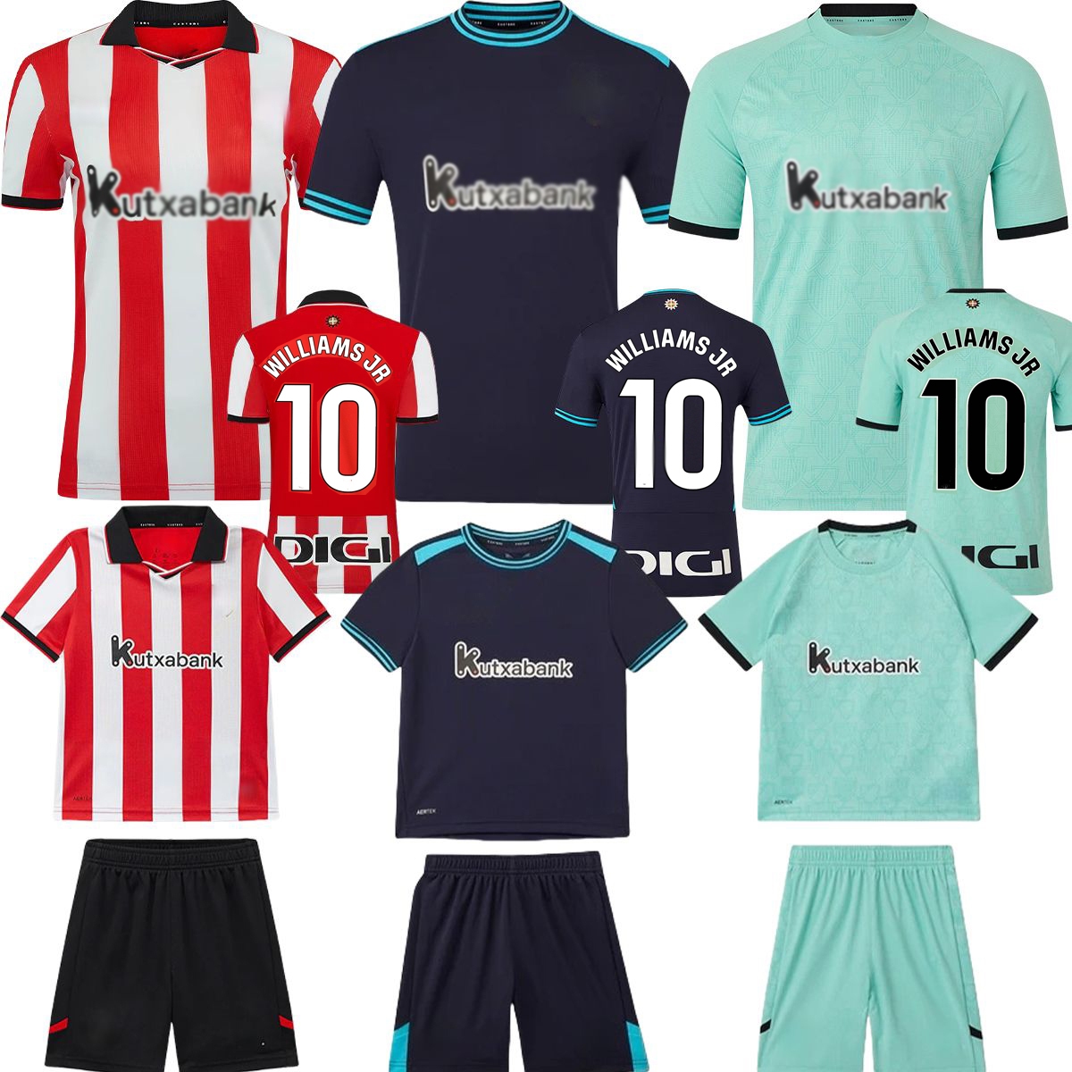 25 26 Athletics Soccer Jerseys CLUB BilbaoES Home away Nico Williams 2025 Oihan Sancet Inaki Williams alex Berenguer Football Shirt Fans Version Camisetas Futbol 8