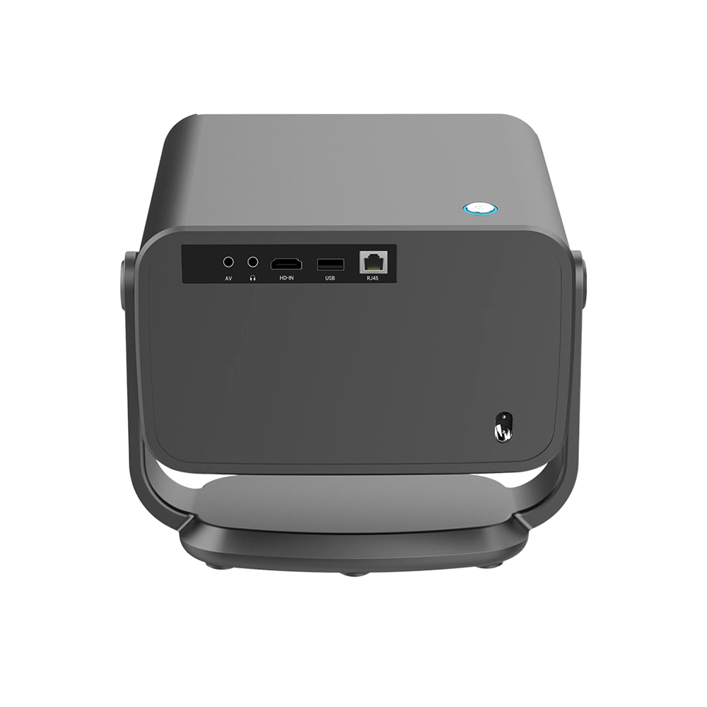 Smart Projector 4K with WiFi 6 and Bluetooth 5.4 AI Auto Focus Auto keystone and Zoom Native 1080P Home Theater Projector 360° Rotation Indoor and Out