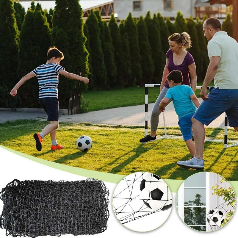 Soccer Backstop Net Heavey Duty Football Practice Net Golf Net Sports Practice Barrier Net Reusable Rebounder Training Tool 250920