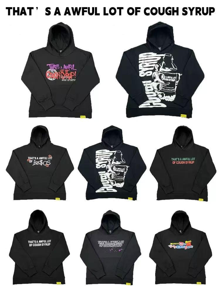 thats a awful lot of caugh syrup hoodie designer hoodies shorts mens y2k hoodies vintage graphic hoodie fashion streetwear casual coughsyrup shirts us size S-XL