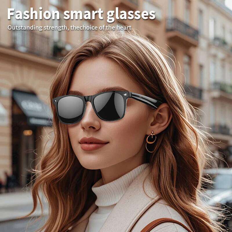 2025 New smart glasses Men Multiple Language Al Intelligent Translation Anti-Blue Lens Wireless Call Voice Assistant Glasses Man camera glasses