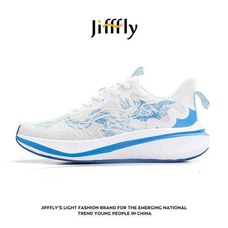 free shipping designer Jifffly Men's summer new mesh breathable, anti-slip, shock-absorbing, lightweight soft-soled running shoes size 39-44