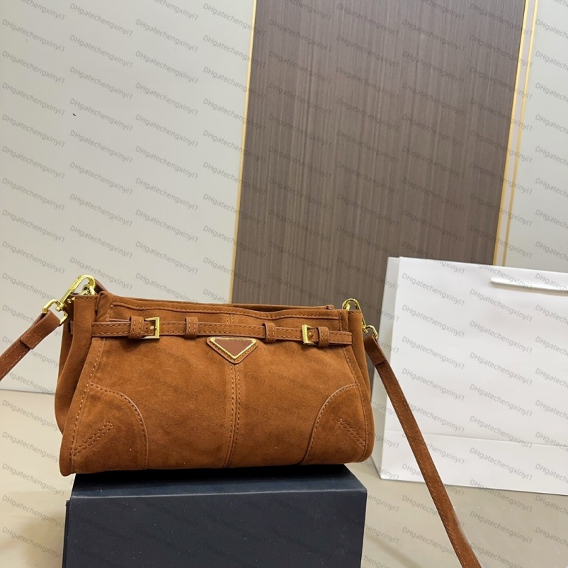 Designer bag Luxury Shoulder bag woman crossbody bags suede Frosted Leather fashion shoulderbag handbag women messenger handbags