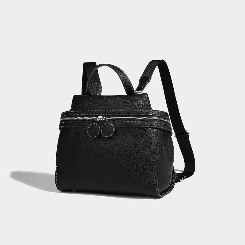 Fashion Leather Solid Color Lychee Women s Shoulder Bag Printed Handbag Pu Large Capacity Women s Crossbody Bag Commuting Handbag design Autumn New De