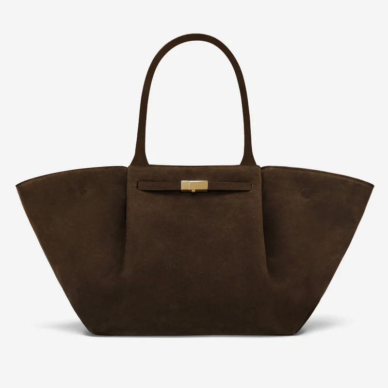 France Designer Bag New Arrival Cyme bag Tote Bag Luxury Leather Crossbody Bag Large Capacity Bag Shoulder Strap French Minimalist Style Caramel Brown Wings Bag