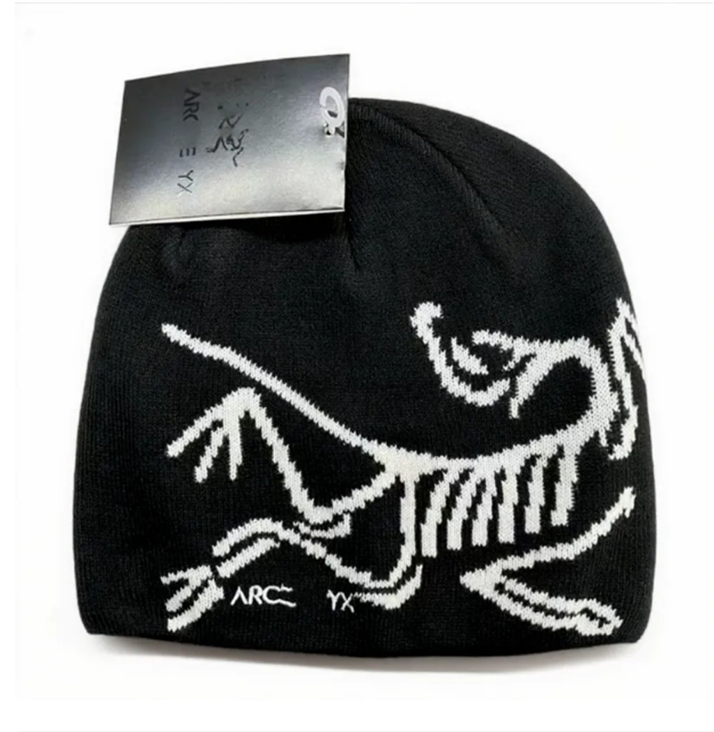 Designer beanie luxury arc beanie hat star design versatile beanie knitted hat warm letter pure colour design hat gift hat dust bag Multiple colors very nice good