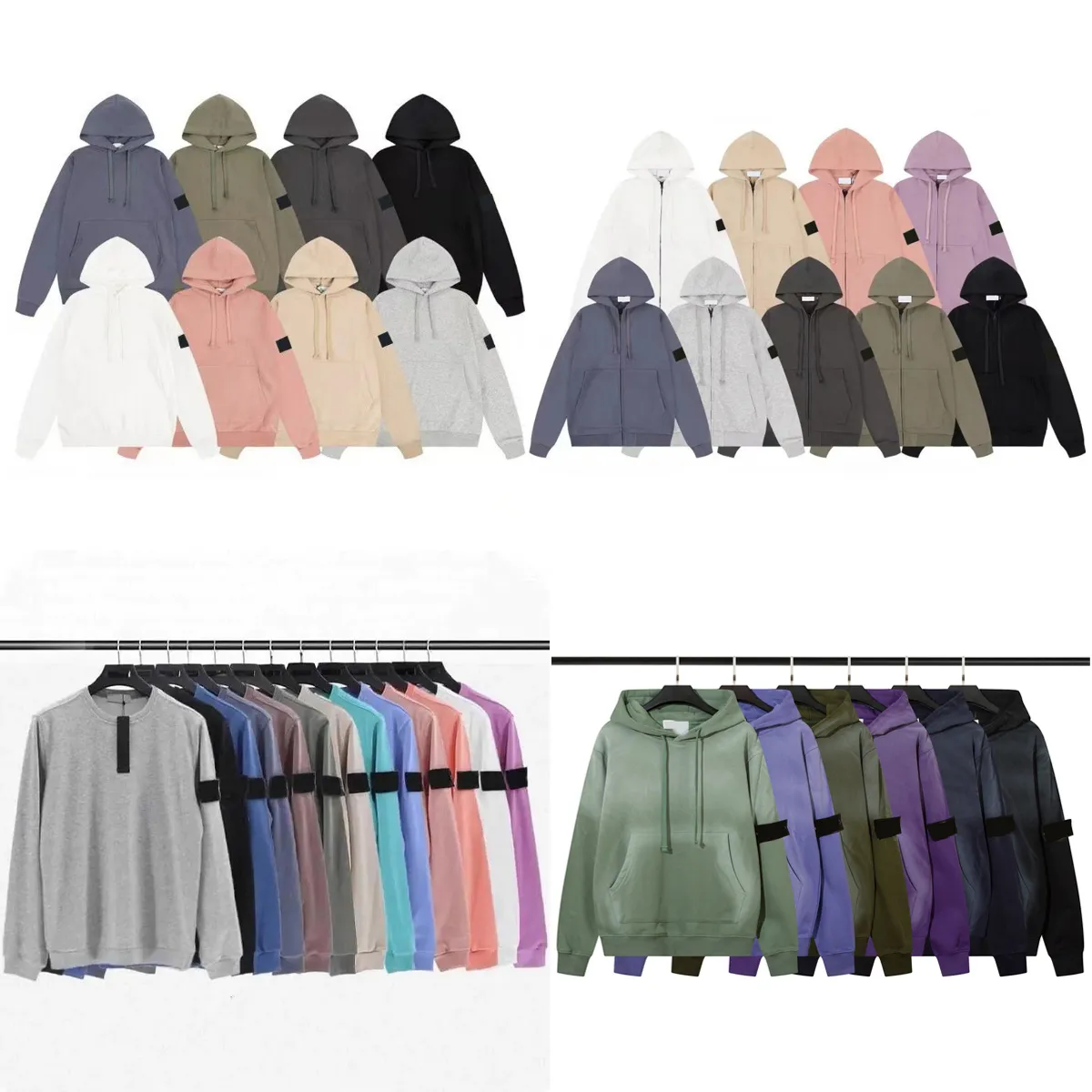 Designer Hoodies Mens Hoodies Zip Up Hoodies High-Quality Luxury Autumn Hoodies mens Long Sleeve Streetwear Cotton Casual Loose Hoodie
