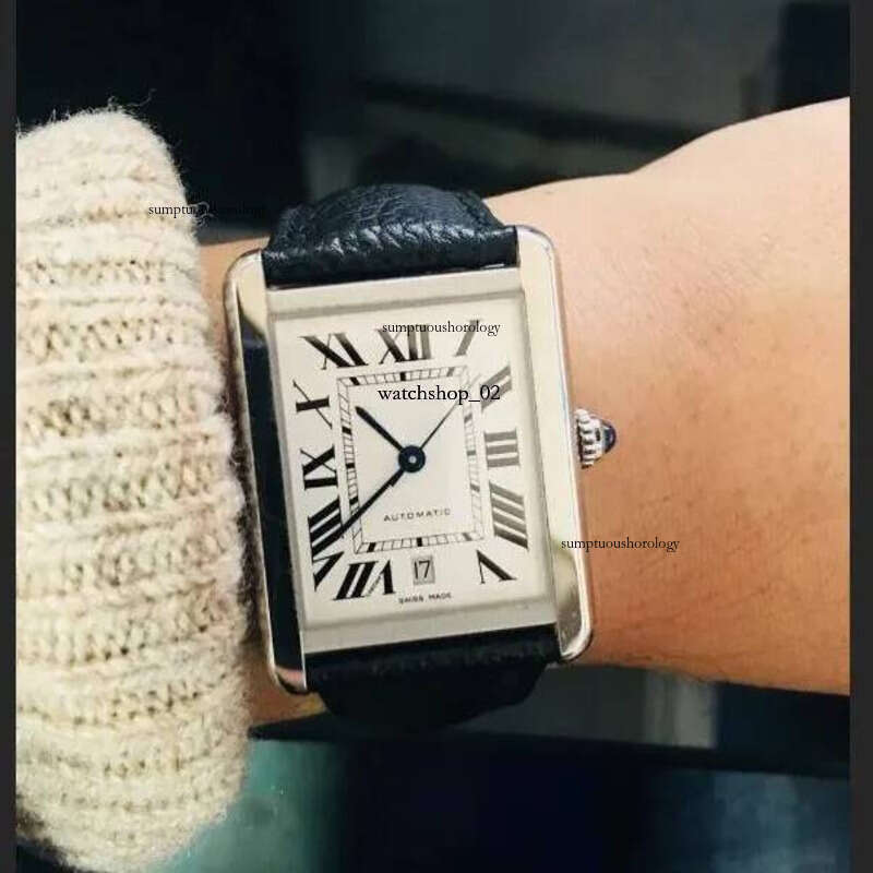 Hot sale new fashion man sier case white dial watch Automatic Movement watches 052-2 free shippinggy5