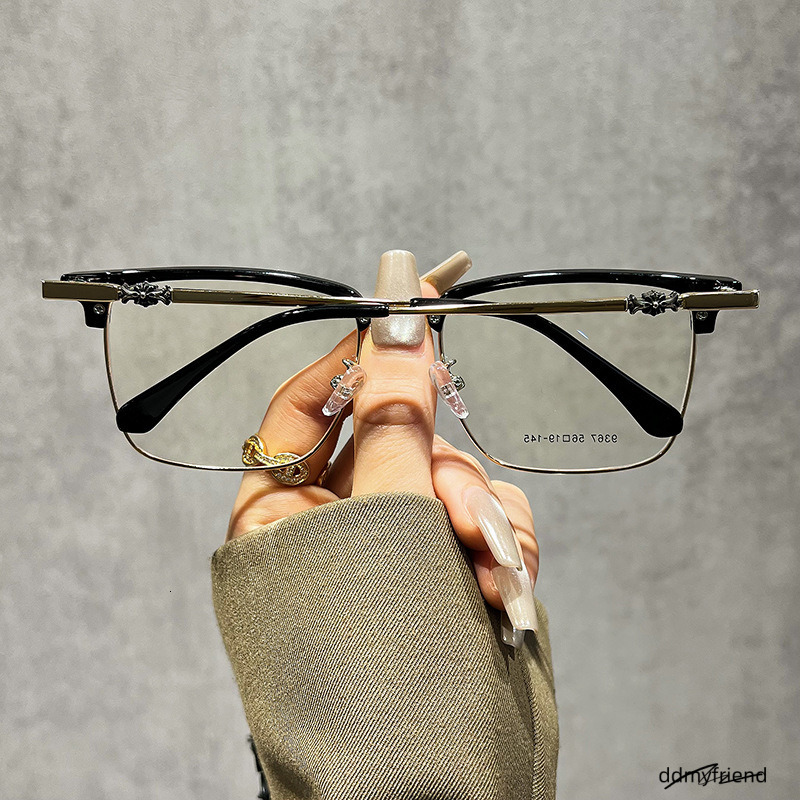 Designer For Women Men Business Anti-Blue Light Flat Mirror Glasses Square Frame Sunglasses Kp822 ddmyfriend ddmyfriend ddmyfriend ddmyfriend