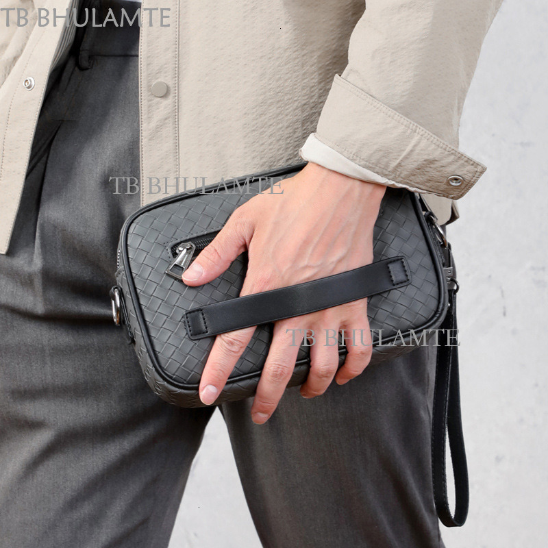Cross Border Men's Tote Bag With Multiple Pockets Luxurious Designer's Free Delivery, High-quality Wear-resistant Mobile Phone Bag Single Sh