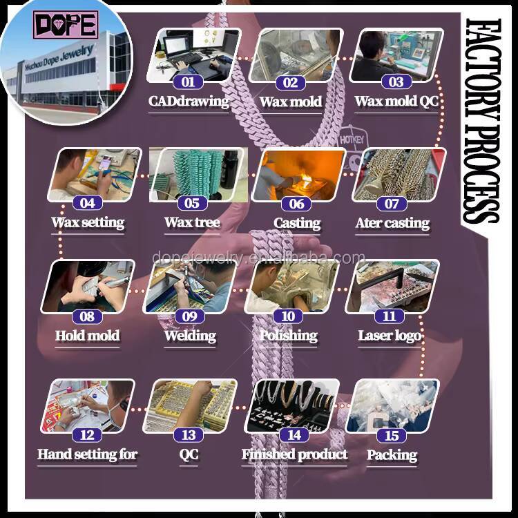 Bling Hip Hop Cuban Link Chain 16mm 18mm 20mm Thick Miami VVS 925 Silver VVS Moissanite Cuban Chain