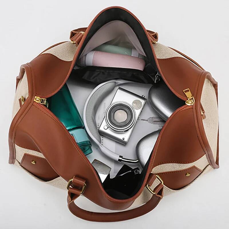 Travel Luggage Bag Business Handbag Dry Wet Separation Retro Style Women s Crossbody Bag Large Capacity Women s Shoulder Bag Autumn design New Designe