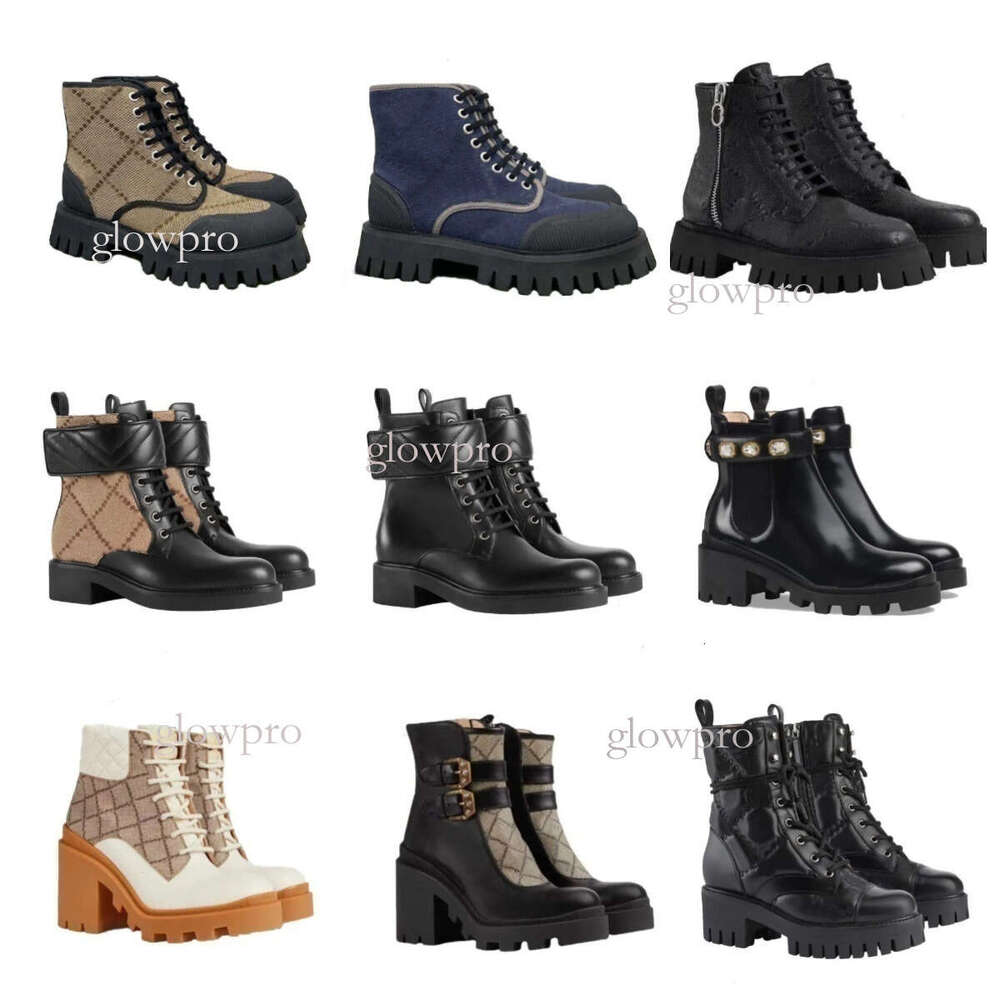 Designer laceup high quality women real leather half classic style shoes winter fall snow boots nylon canvas ankle boot