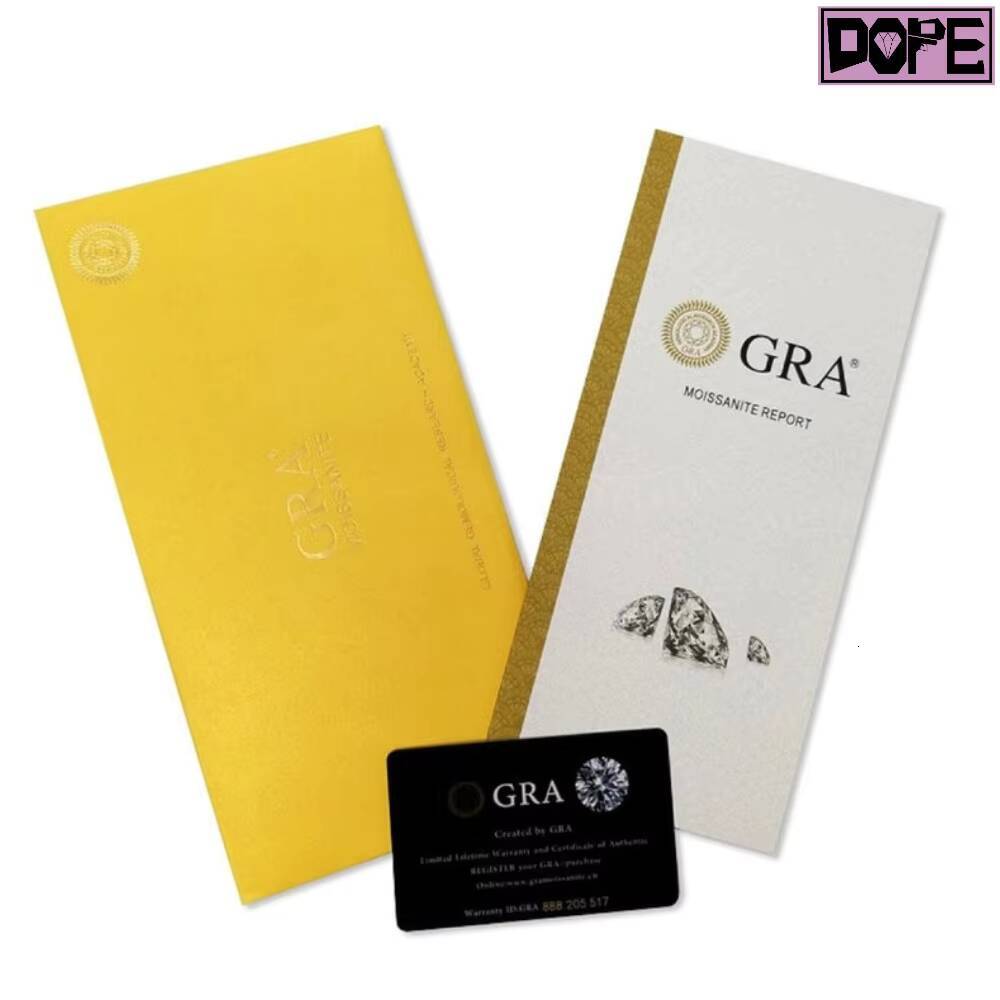 High Quality Bagguette Tennis Chain 5mm D VVS 925 Sterling Silver Moissanite Tennis Chain