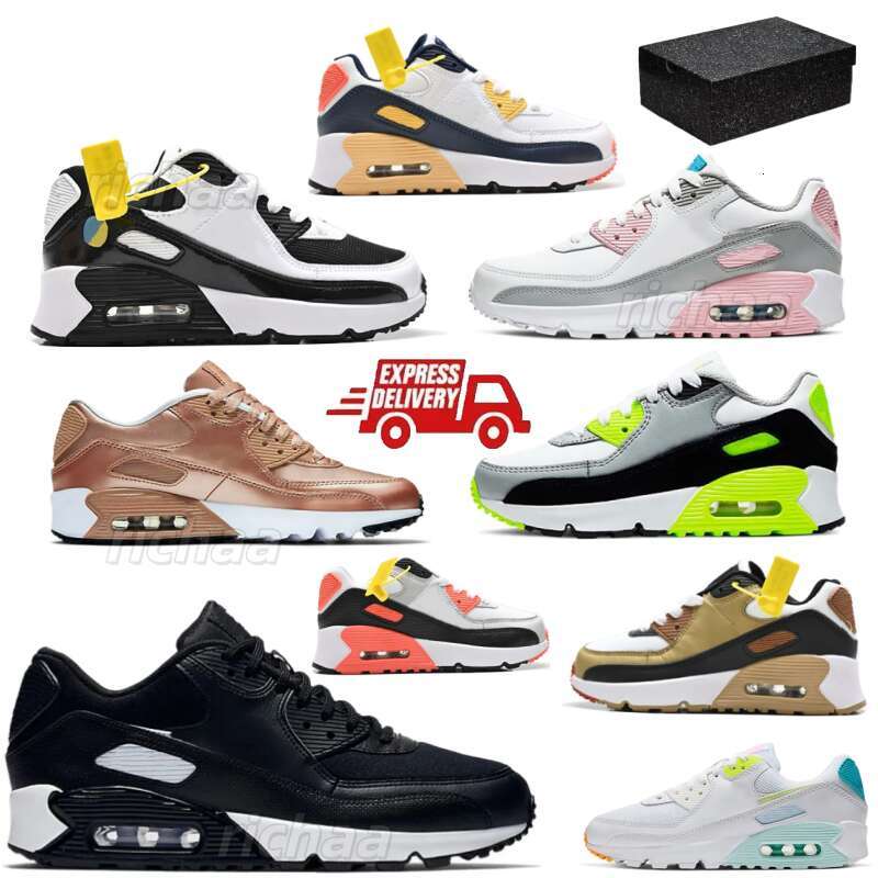 Designer Brand Kids Shoes Baby Toddler Classic 90 Children Boy and Gril luxury Sport Sneakers Outdoor Sports kids trainers