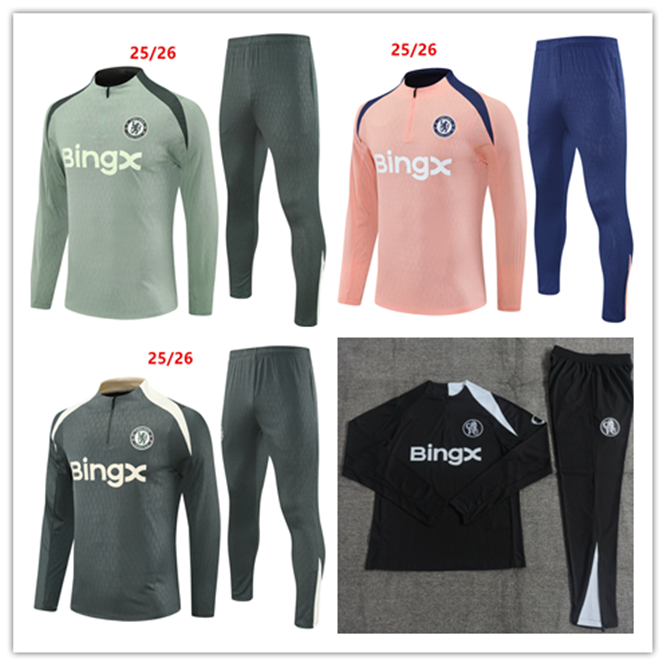 25 26 cfc tracksuit Soccer Jersey jerseys cfc Training suit HAVERTZ ZIYECH CHILWELL 2025 2026 football shirt WERNER kits HUDSON ODOI KANTE maillot