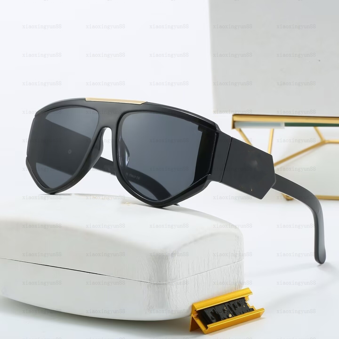 Designer sunglasses Uv400 polarized women men sunglasses big frame driving beach classic unisex style sun glasses shade