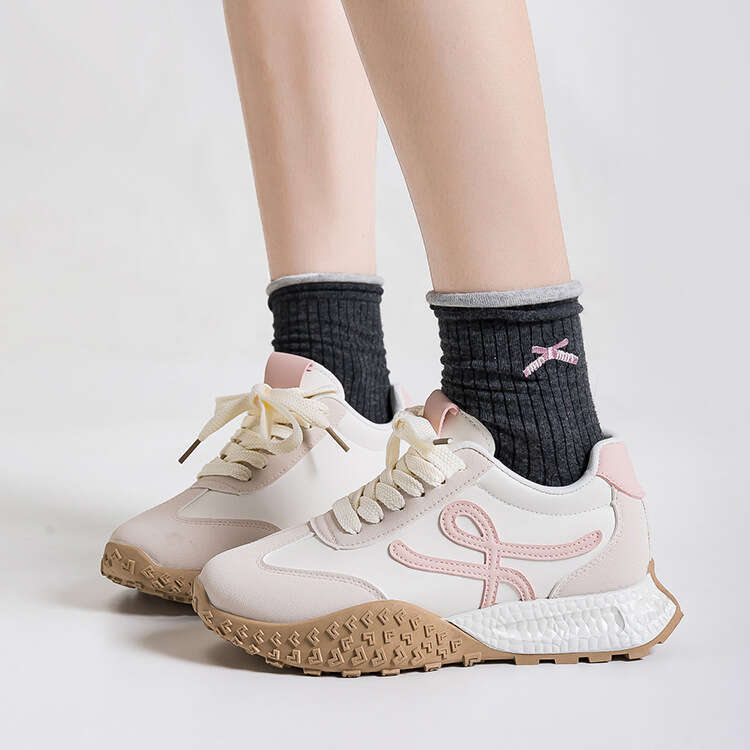 Inner Height Increase German Training Women's Korean Version Thick Sole Petite Versatile Casual Sports Dad Shoes designer shoes trainers slides s