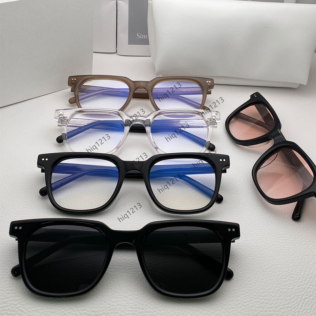 designer luxury gentle monster monter sunglasses glasses for men women 2025 New GM Classic Square Frame Glasses for Women MM117 Margiela Blue Light Blocking Ac CVQ6