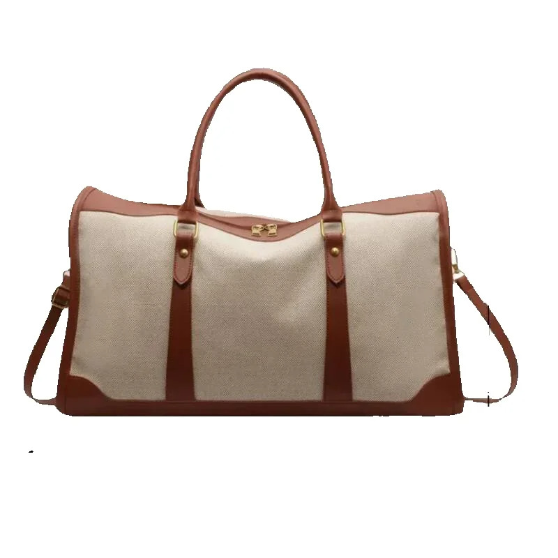 Travel Storage Handbag Retro Style Fitness Luggage Women s Crossbody Bag Nylon PU Women s design Shoulder Bag Autumn New Designer Bag