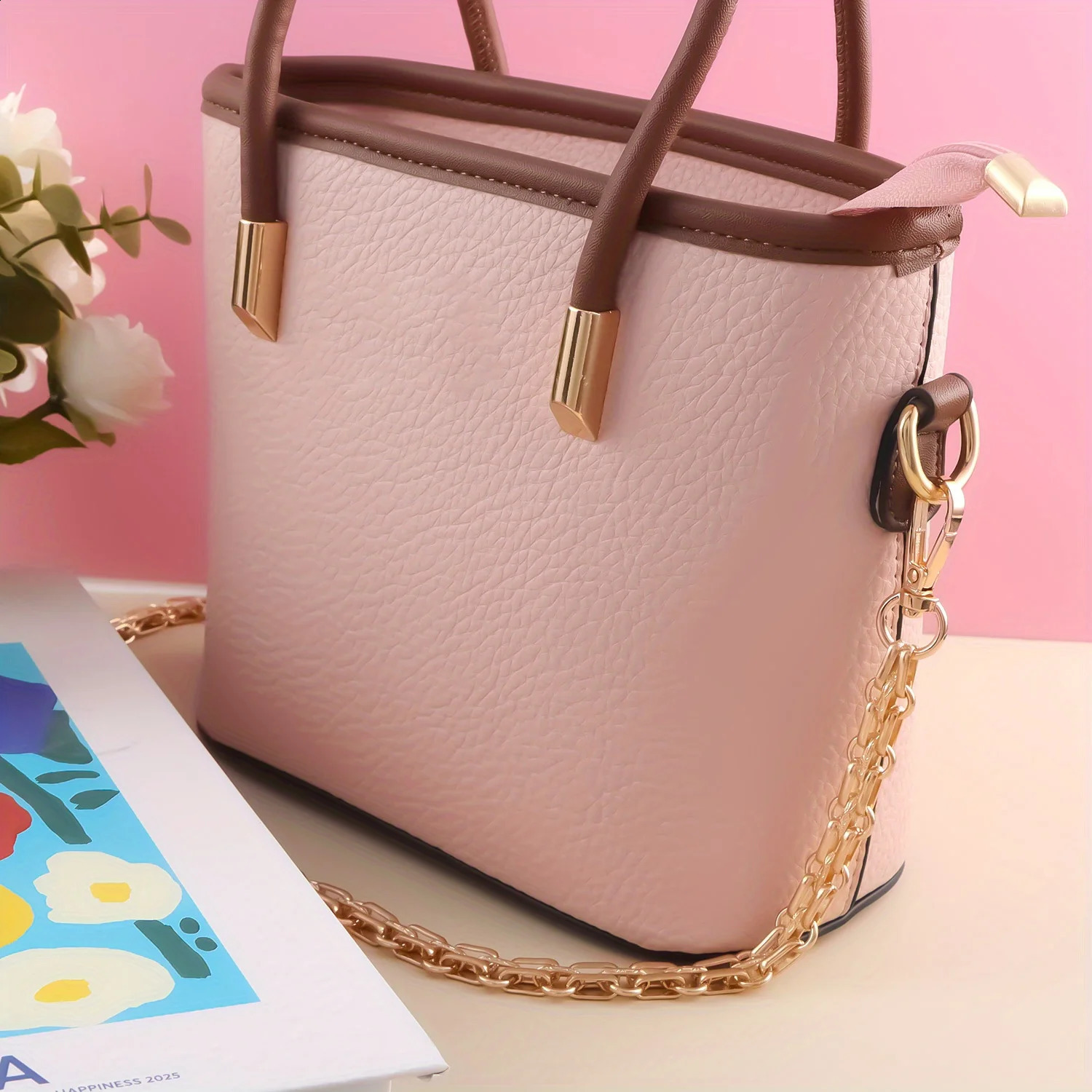 Metal Bag Chain Replacement Parts Accessories for HandWoven Shoulder Handbag DIY Handmade Tools Detachable Straps Purse Making250920