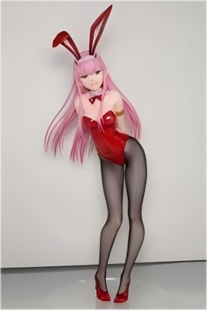 Action Figures New Statue Cic Anime Darling in the FRANXX Zero Two 02 Bunny Girl Super Sexy 1/4 Sc Huge 43cm Figure Model Toy Gift C251117
