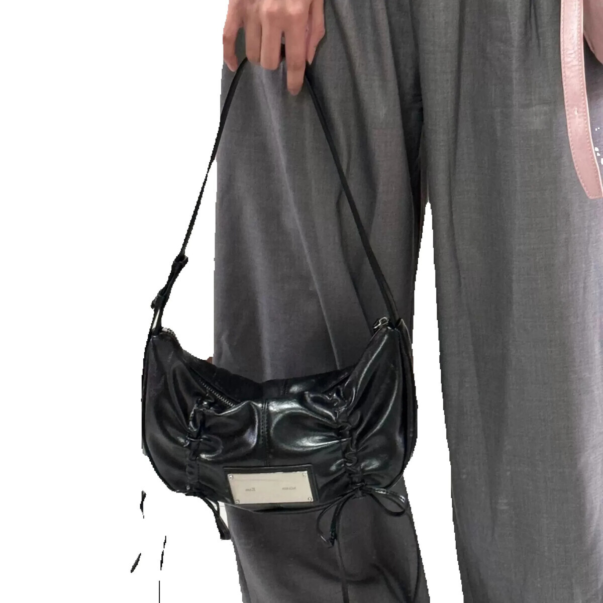 Korean design Minimalist Style Women s Handbag Drawstring Women s Shoulder Bag Large Capacity Women s Crossbody Bag Autumn New Designer Bag