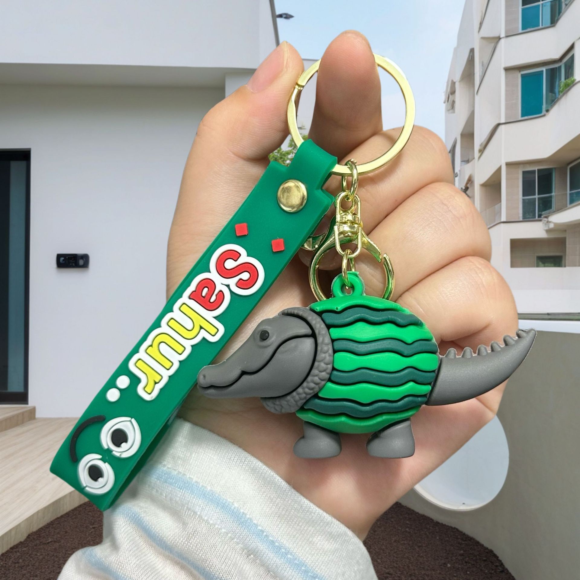free shipping designer Trendy and eye-catching Italian brain-putrid animal series keychains, the same as the quirky IP Tralalero Tralala pendant