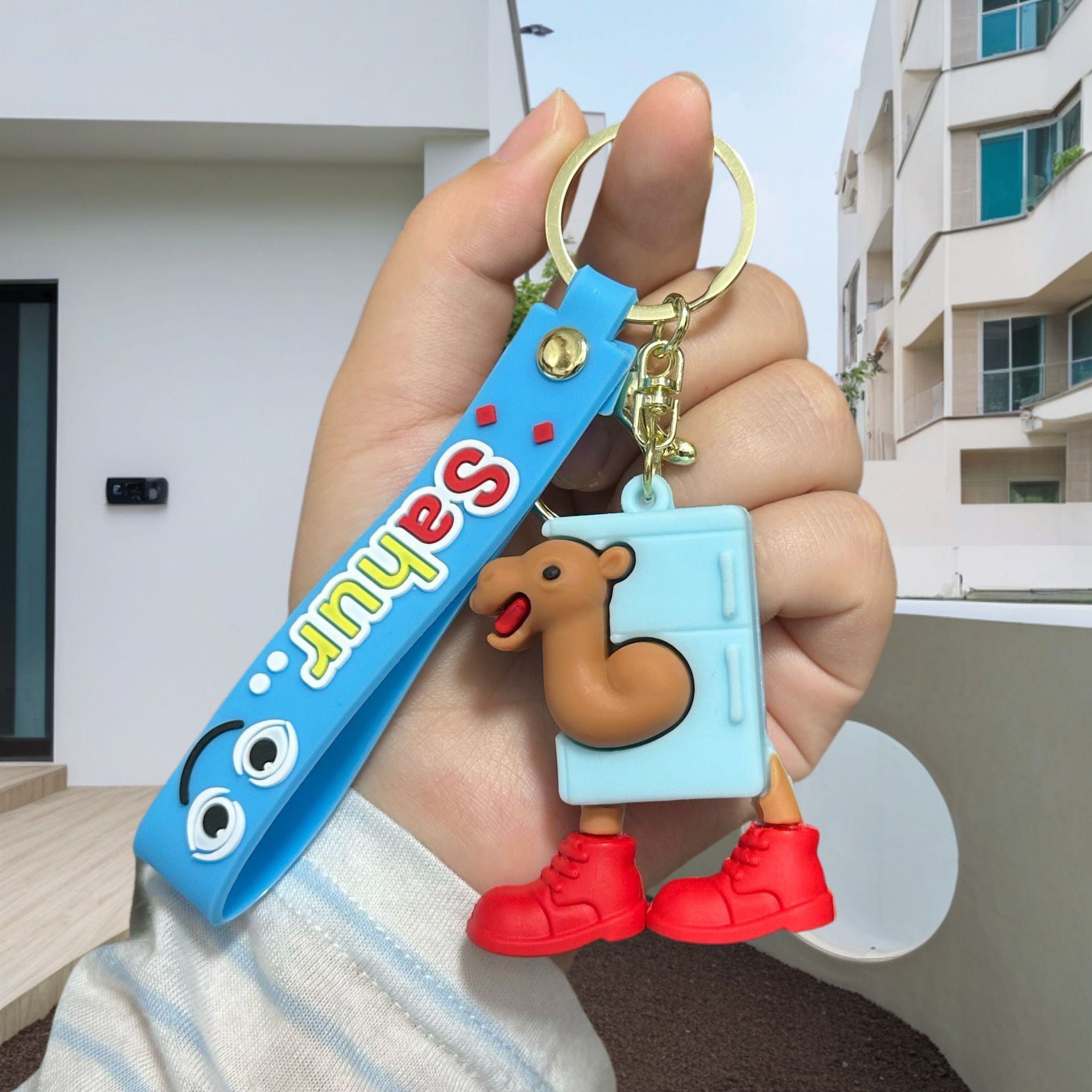 free shipping designer Trendy and eye-catching Italian brain-putrid animal series keychains, the same as the quirky IP Tralalero Tralala pendant