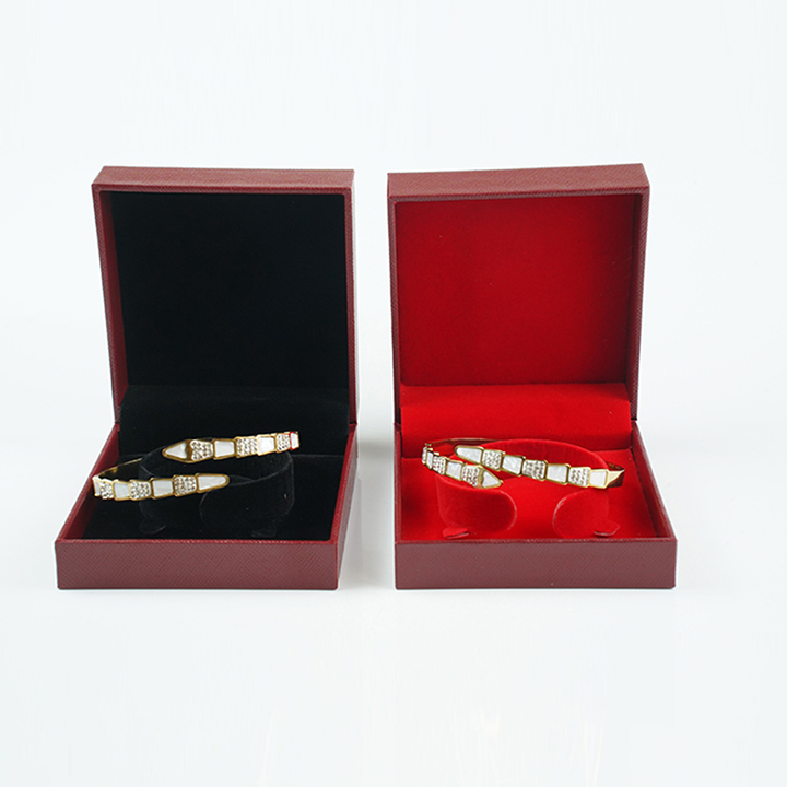 18k gold-plated women's high-end women's jewelry stainless steel open bracelet