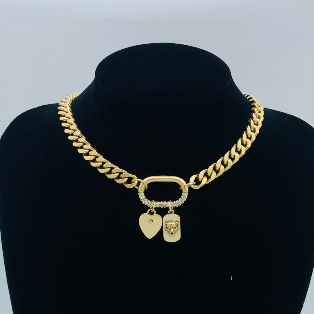 Designer Jewelry Necklace Bracelet Colorful Women's Best Matching Wedding Gift Jewelry Necklace-5888