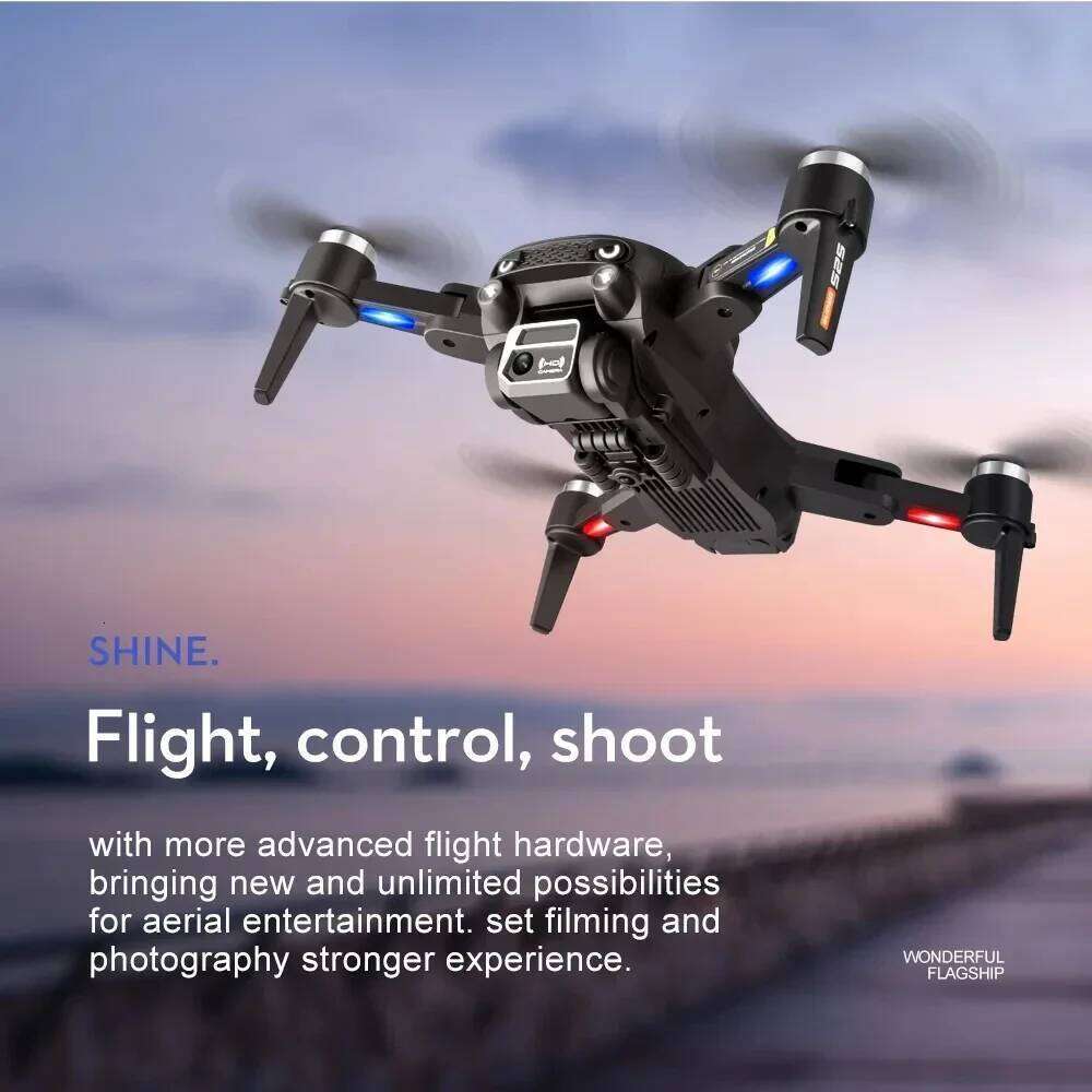 S2s Mini Drone 4K 8K HD Camera Obstacle Avoidance Aerial Photography Brushless Motor Foldable Rc Quadcopter Kid Toy