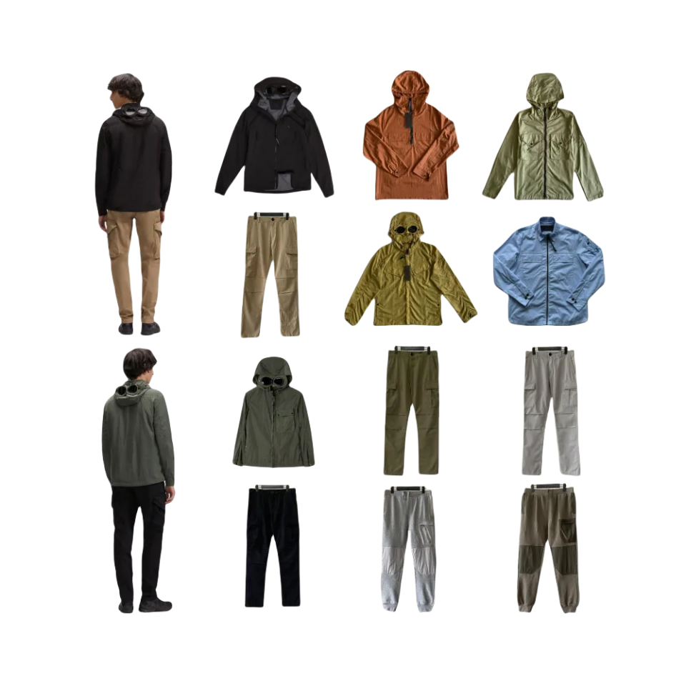designer jacket winter jacket men men's outwear coat sport wear size M L XL Cpfm Hooded Spring and autumn Hooded Multi Pocket lens decoration men's casual zipper