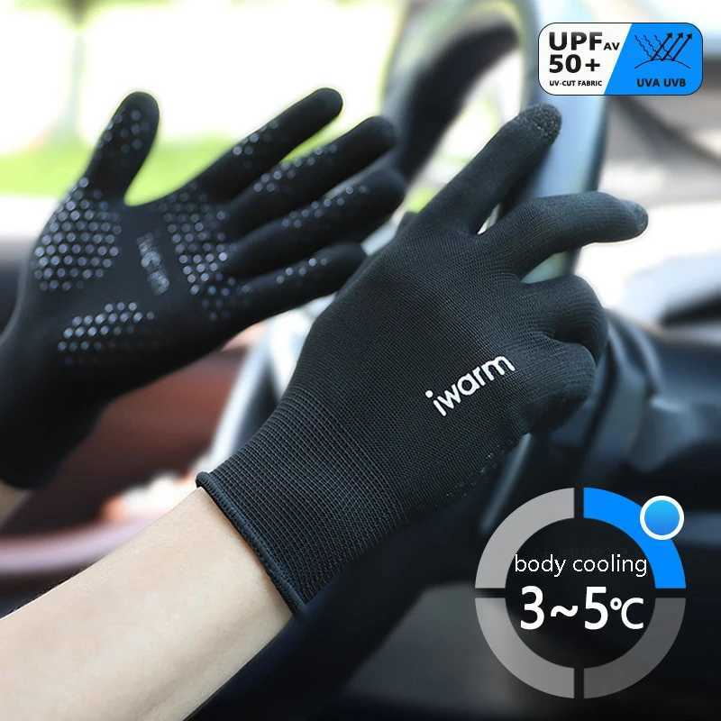 Summer Steering Wheel Sun Protection Driving Gloves Touchscreen AntiSlip Outdoor Gloves J250922