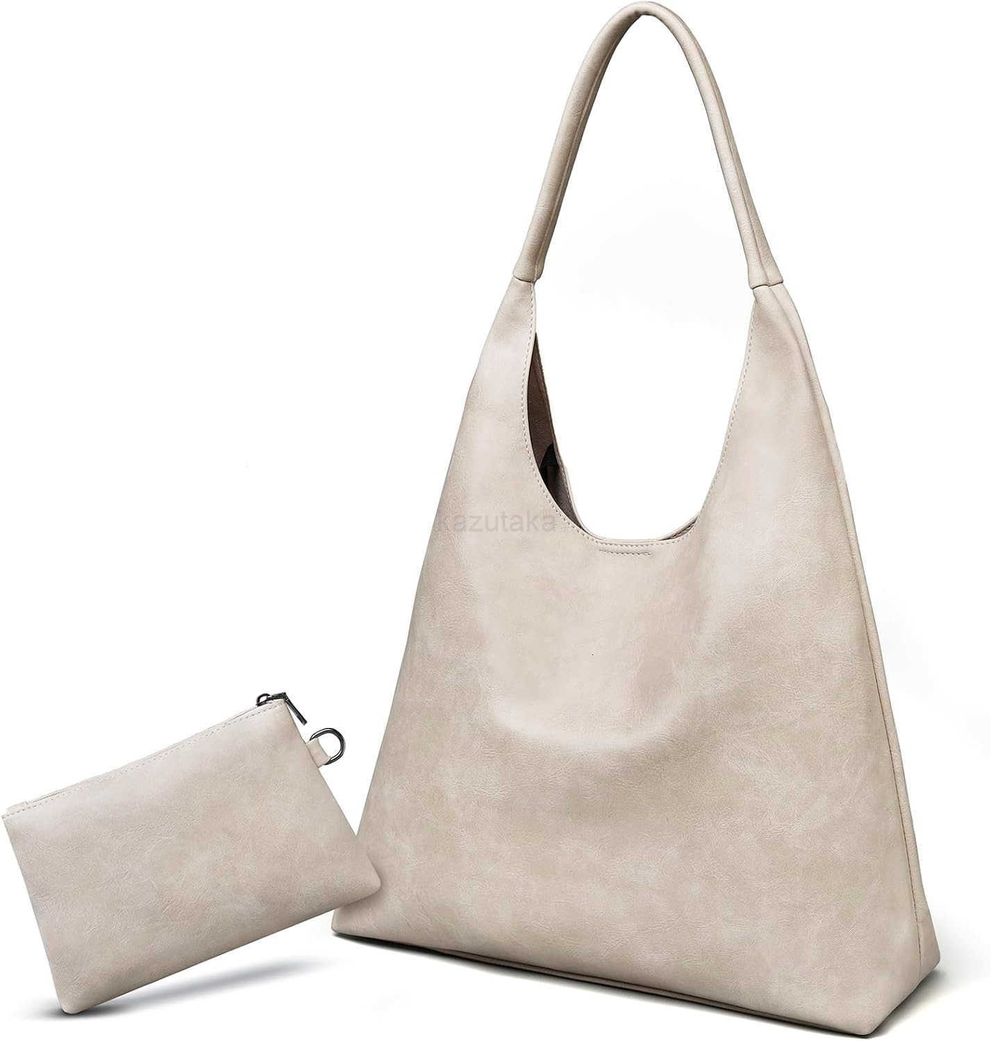 Women Vegan Leather Womens Slouchy Large Tote Bag Shoulder Purses Handbag Z250922