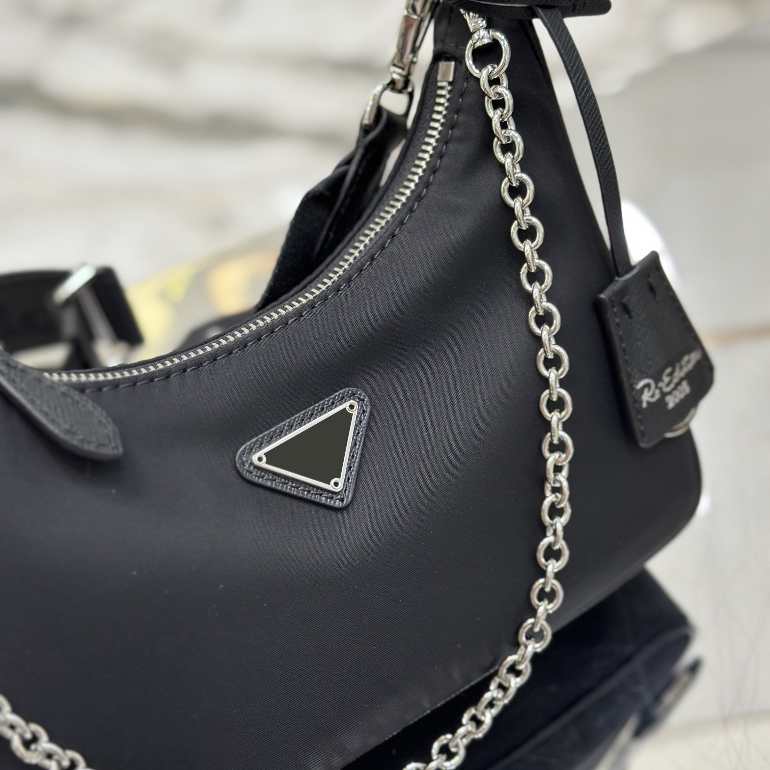 Nylon 2005 Shoulder Ladies Light Handbags High Quality Zipper Tote Wallets Fashion Designer hobo Crossbody Bags