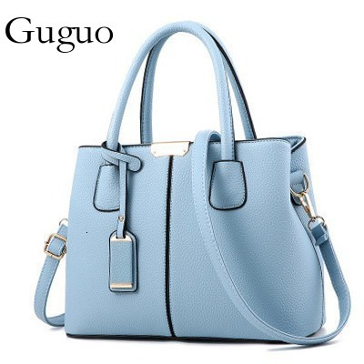 Guguo Designer Bag 2025 Korean Style New Women's Bag Simple Fashion Handbag Trendy Shoulder Bag Light Luxury Crossbody Large Bag One Luxury Bag P