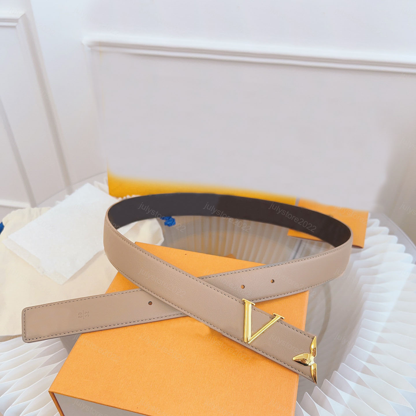 Mens Women Belt Designer Reversible Genuine Leather Belts Classic Letter Copper Buckle 3 CM Width Fashion Waistband Bare Accessories 2025