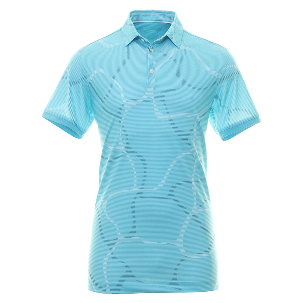 Customized luxurious, high-quality quick-drying printed sports golf clothing, badminton men's polo shirts