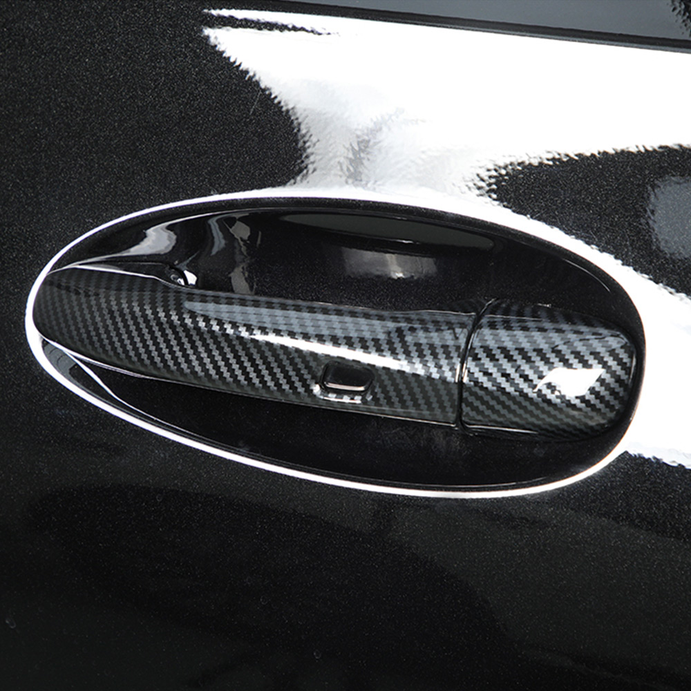 Car Door Handle Protective Cover Exterior Door Decoration Frame for Mercedes Benz GLE W167 350 450 GLE Coupe C167 53 amg 500e GLS X167 63 AMG 400d 580