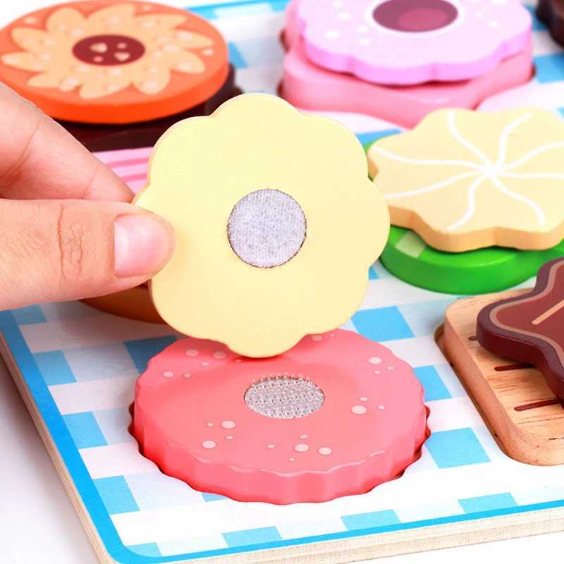 Wooden Versatile Desserts Toys Playing House Toy DIY Desserts Game Parentchild Interactive Board Games Gifts For Kids C250922