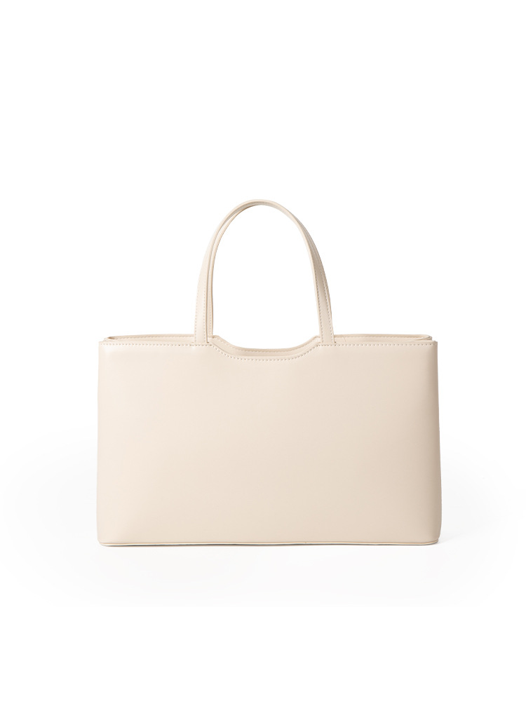 2025 Korean-Style Niche Design Minimalist Women's Handbag With Multiple Compartments High-Grade Texture Versatile Large-Capacity Tote Bag