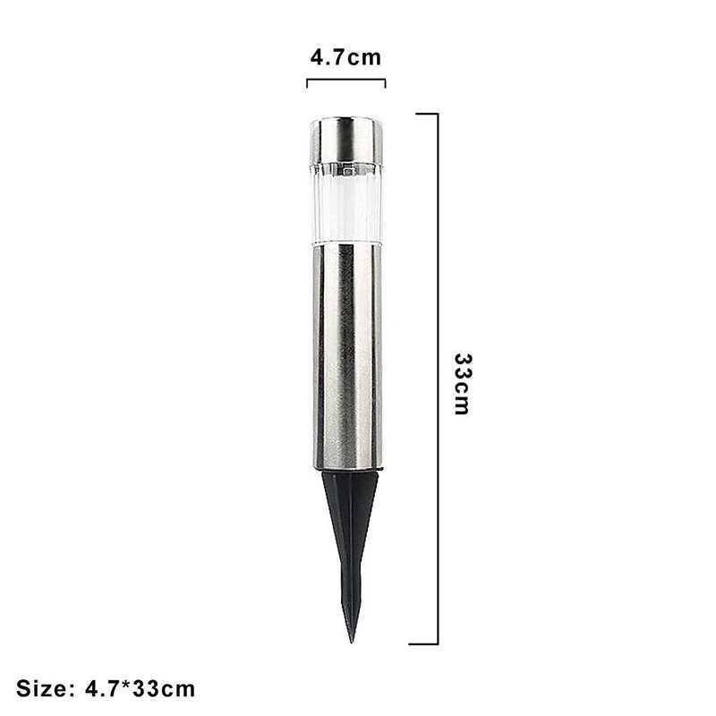 Solar Pathway Lights Waterproof Landscape Path Lights Stainless Steel Solar Powered Garden Lighting for Yard Patio Walkway C250922